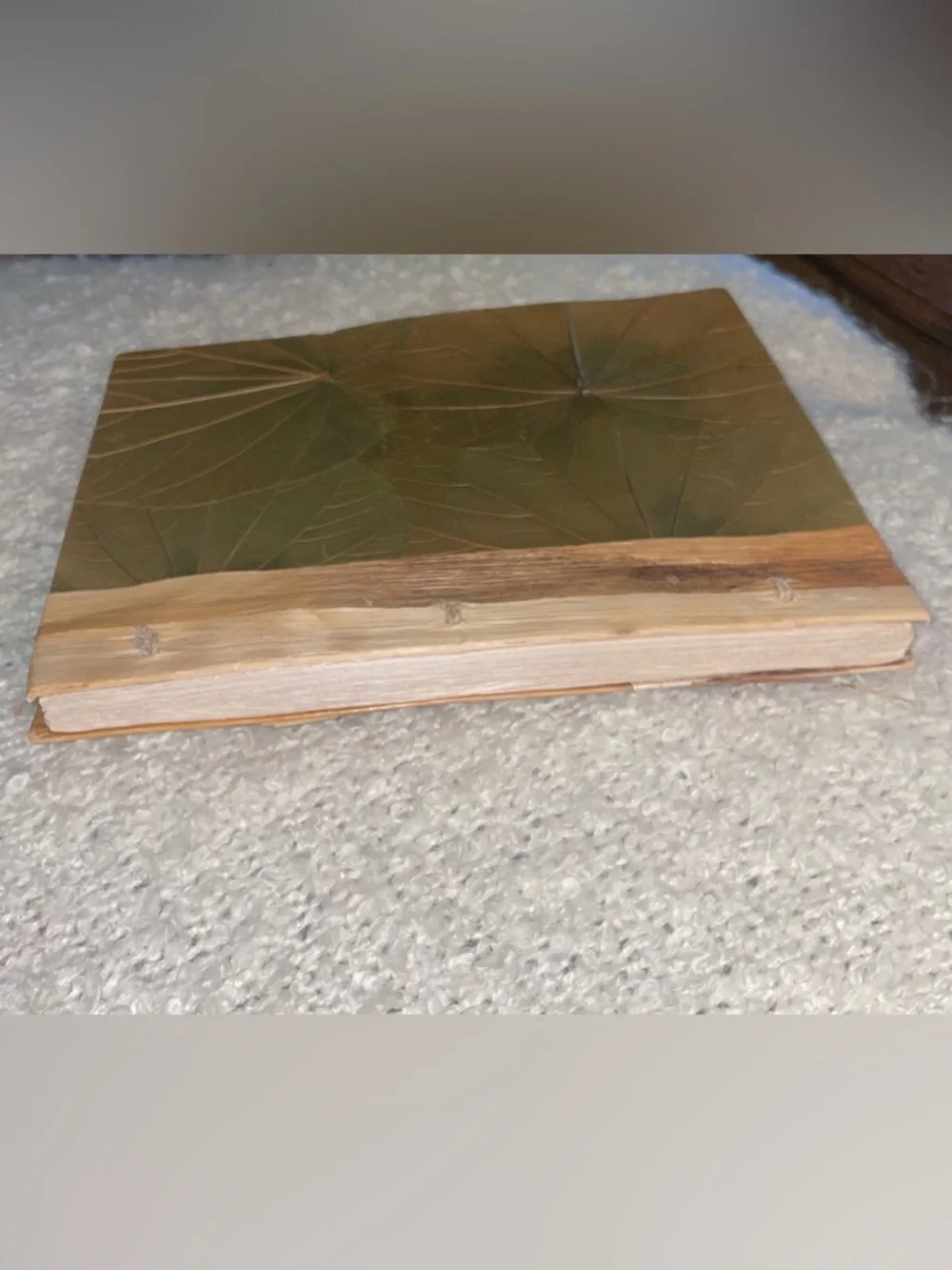 Handmade Hawaii+TurtleScrapbook/Album.  Bamboo, Banana Leaves, Coconuts & More!